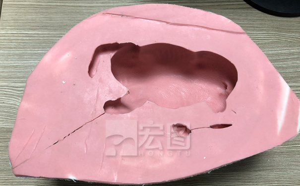 水牛摆件硅胶模具定制-江西工艺品制造厂