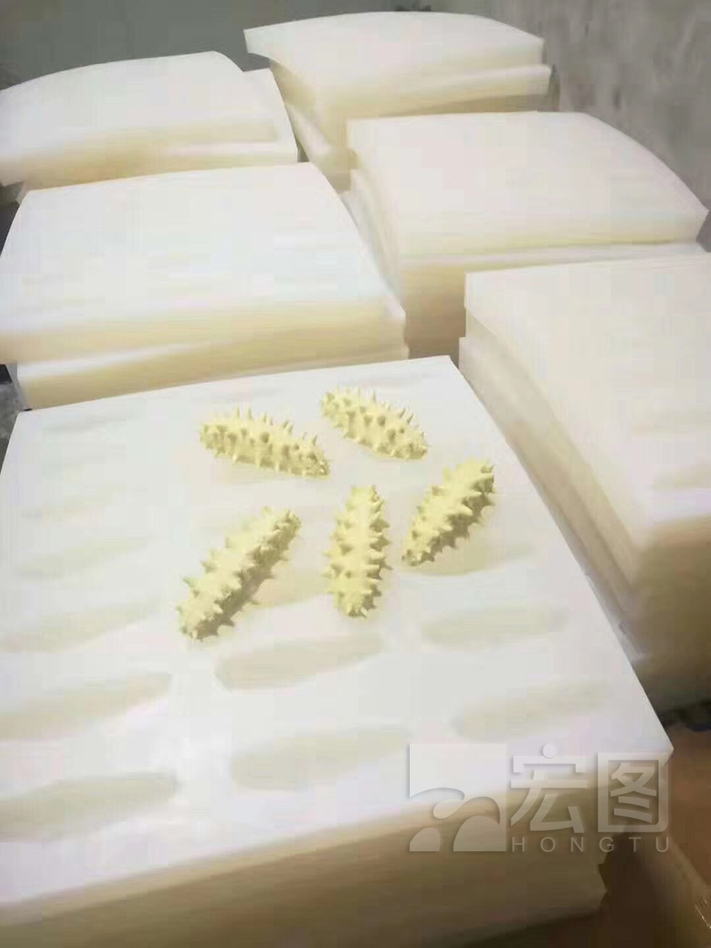 批量海参硅胶模具生产