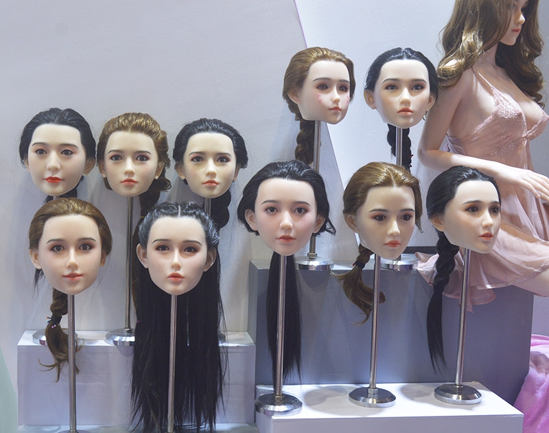 模特硅胶娃娃头部定制-广州友诚硅胶制品厂